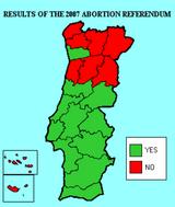 portuguese abortion referendum  2007
