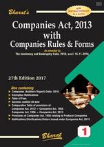 Companies Act-2013 with Companies Rules and Forms 27th Edition 2017