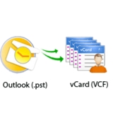 Export all Outlook contacts as VCF File